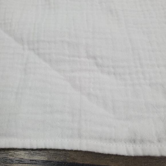 J.Crew Factory Muslin White Midi Skirt XS NWT Lightweight Slit Hem Summer Cotton - Picture 4 of 5